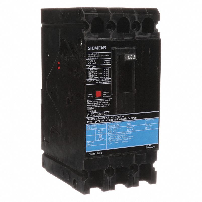 ED-Frame Siemens Circuit Breakers